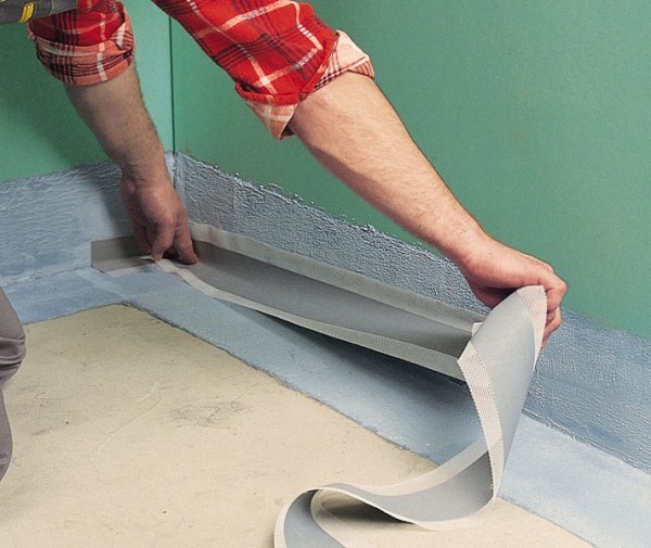 Гидроизоляция бетонного пола в ванной
