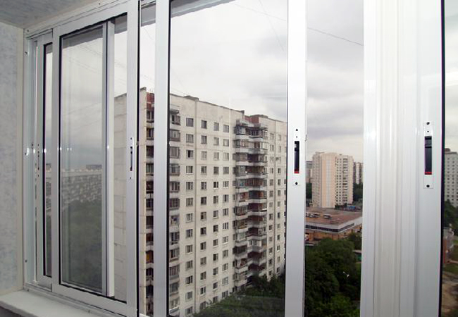 Остекление балконов алюминиевым профилем
